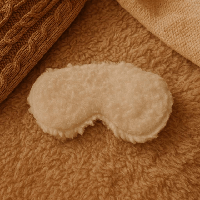 Masque de sommeil en tissu doux, confort ultime pour des nuits paisibles
