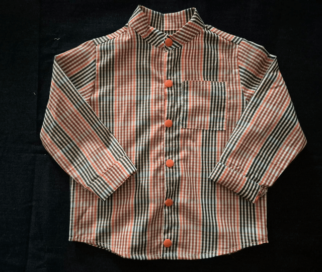 Chemise col mao taille 1 à 2ans