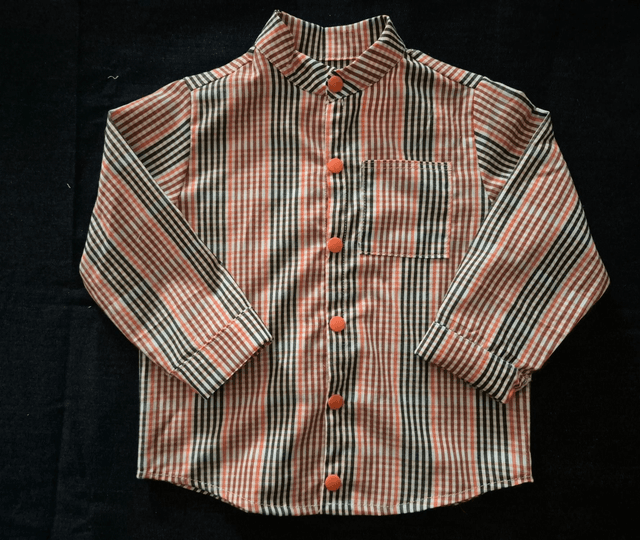 Chemise col mao taille 1 à 2ans